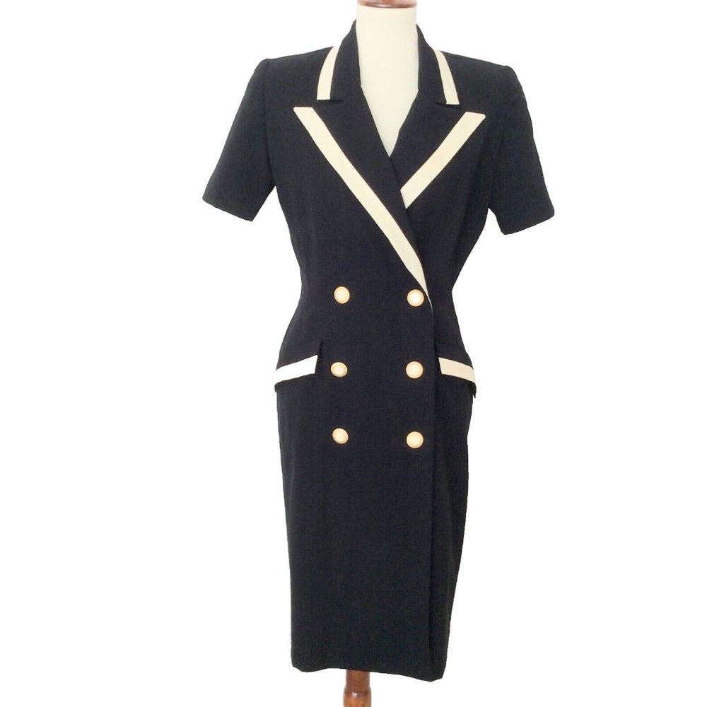 Collectibles Vintage Black Career Dress Size 4